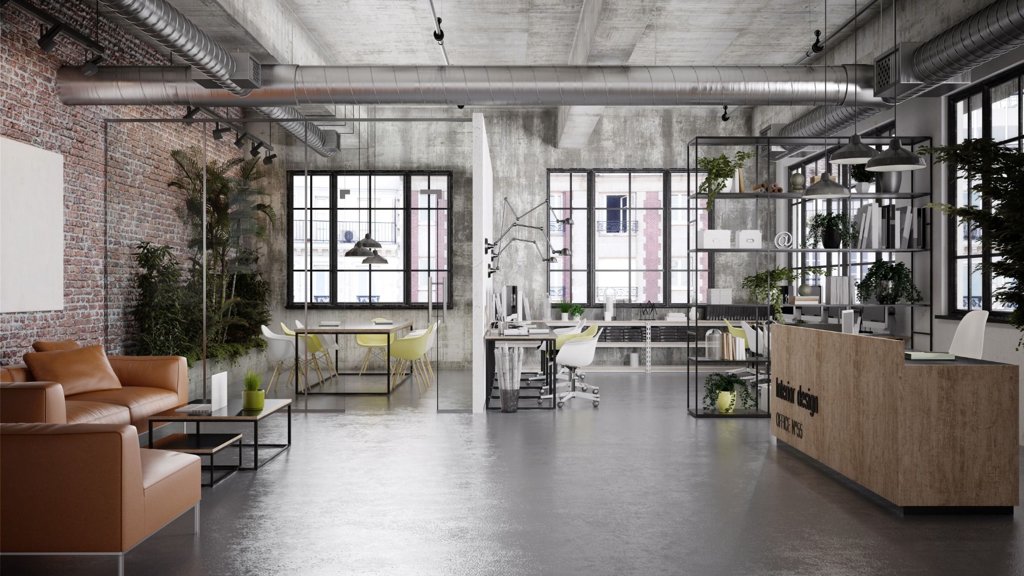 CREATE MODERN CONVERSION OFFICE SPACE