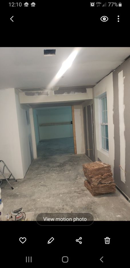 A Basement Transformation To A Functional Office Space